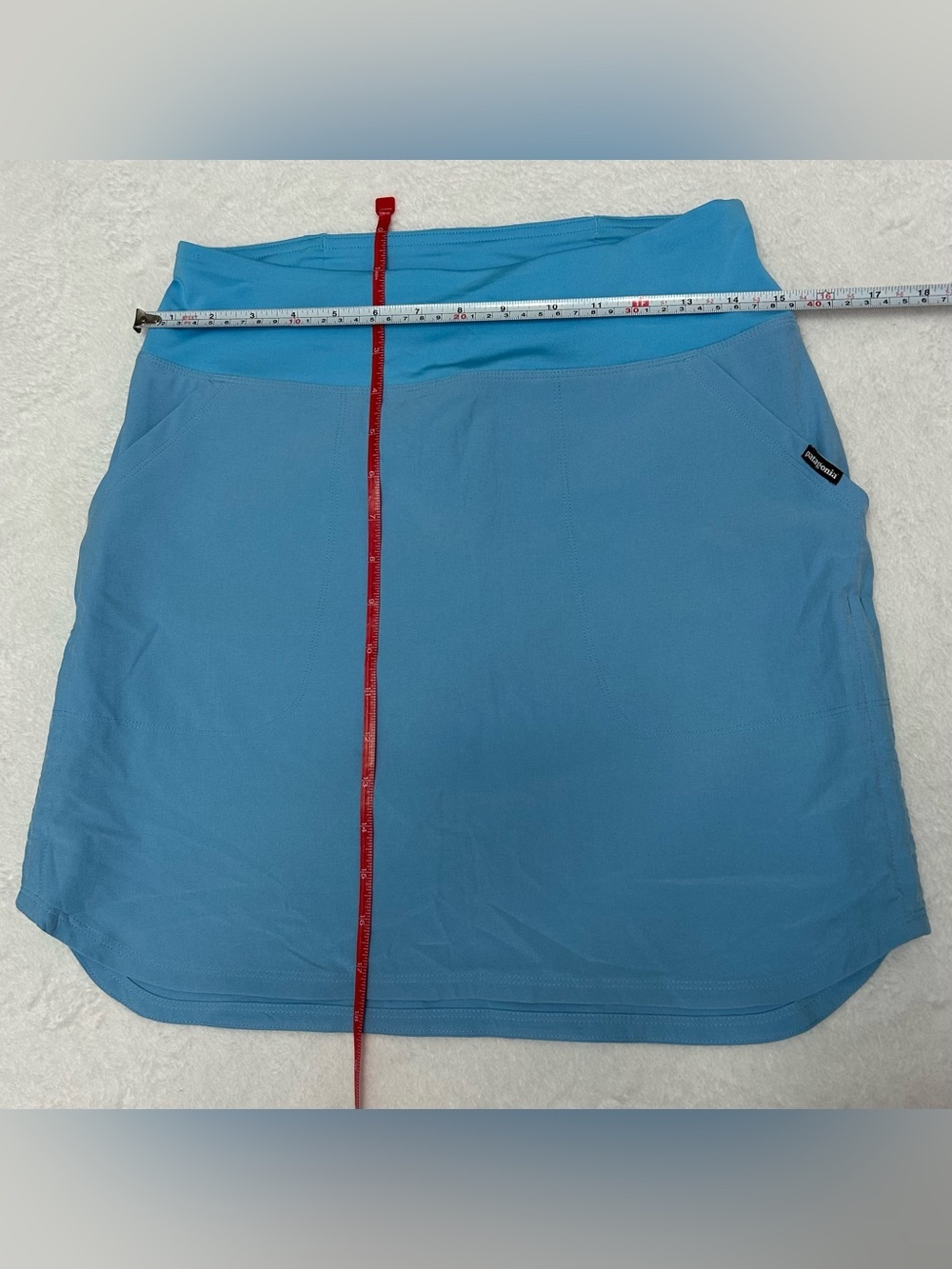 Patagonia Women’s XS Teal Athletic Outdoor Mini Skort - Picture 5 of 8
